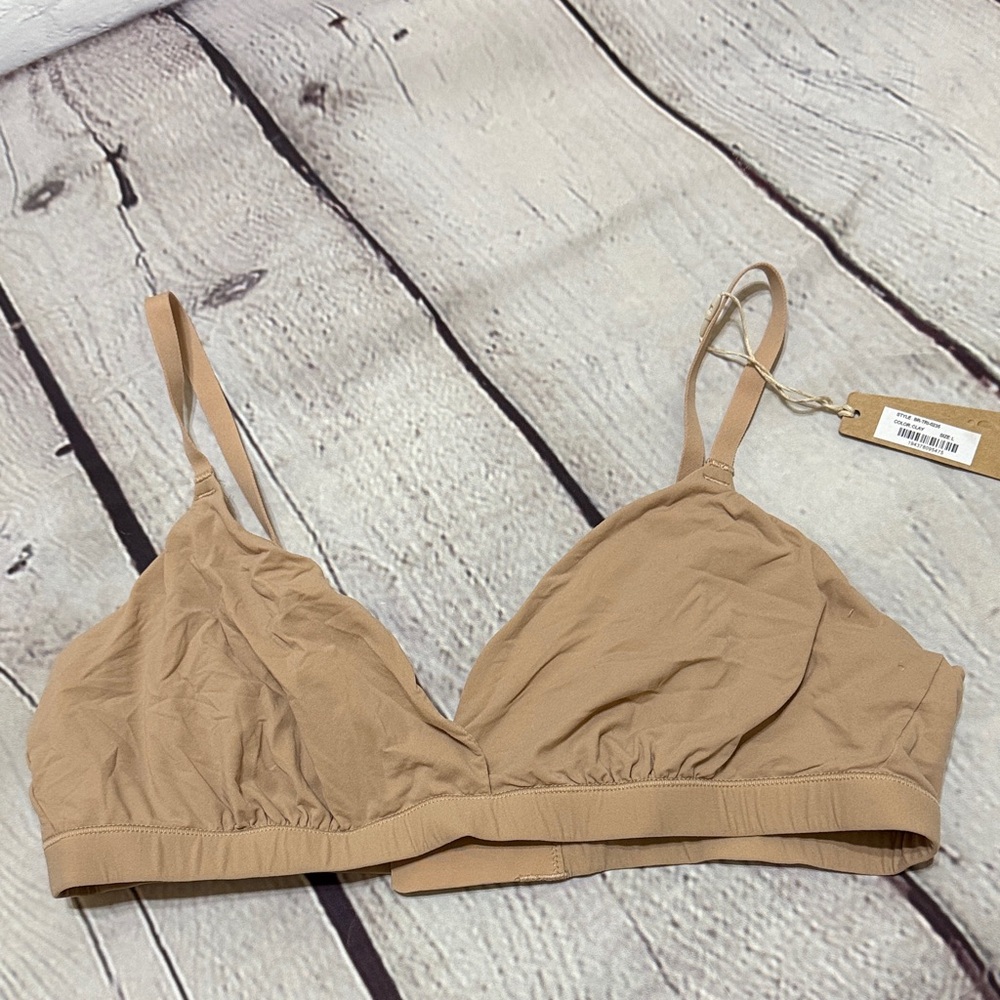 SKIMS Fits Everybody Crossover Bralette - Size Large